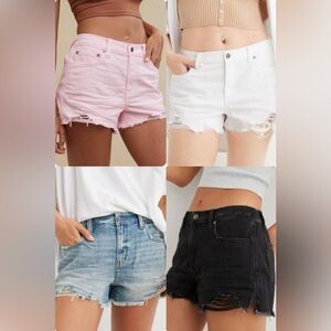 Aerie Daydream Denim Short Bundle